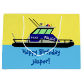 Patrouillenboot Große Geschenktüte (Vorderseite)