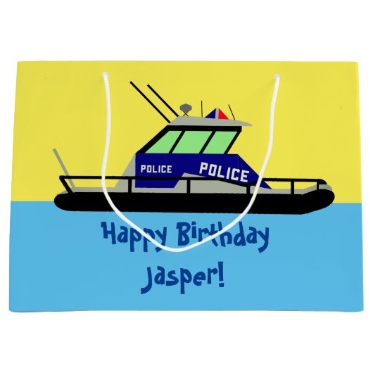 Patrouillenboot Große Geschenktüte (Vorderseite)