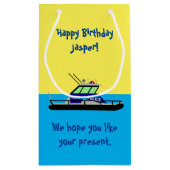 Patrouillenboot Kleine Geschenktüte (Rückseite)