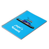 Patrouillenboot Notizblock (Linke Seite)