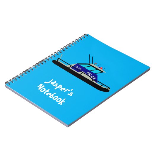 Patrouillenboot Notizblock (Linke Seite)