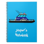Patrouillenboot Notizblock (Vorderseite)