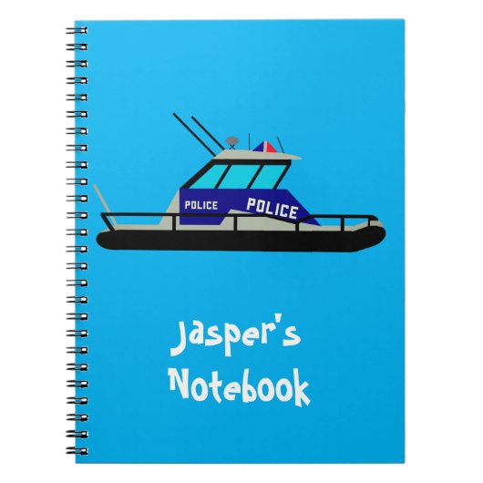 Patrouillenboot Notizblock (Vorderseite)