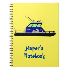 Patrouillenboot Notizblock