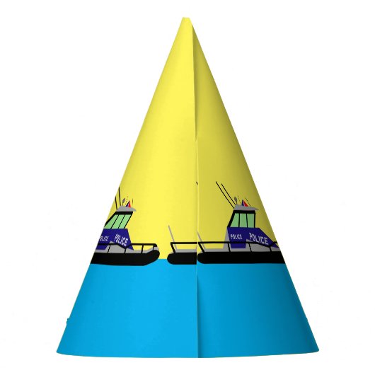 Patrouillenboot Partyhütchen (Rückseite)