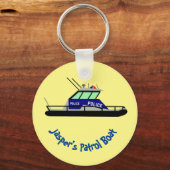 Patrouillenboot Schlüsselanhänger (Vorderseite)
