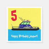 Patrouillenboot Serviette (Vorderseite)