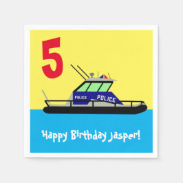 Patrouillenboot Serviette