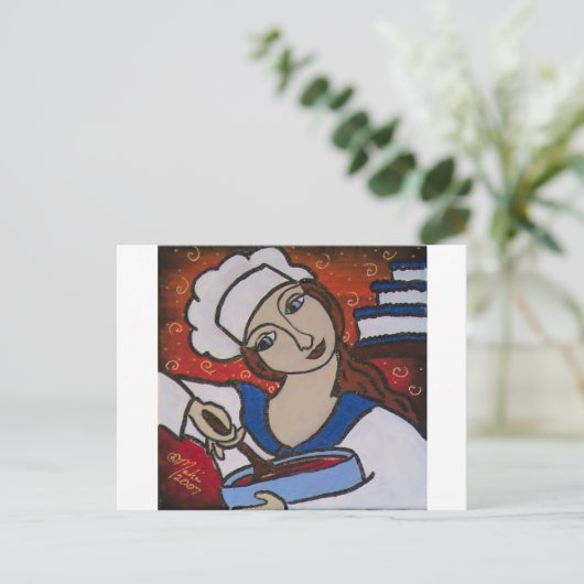 Patry Koch Postkarte (Stehend Vorderseite)