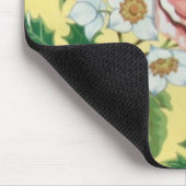 Pats Blumenmuster Mousepad (Ecke)