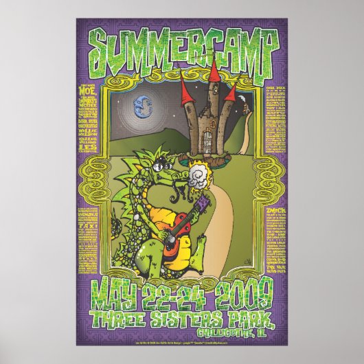 Pats Dragon für camp_final_zazzle Poster (Vorne)