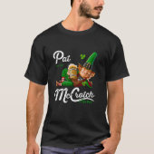 Pats Mccrotch Irish Pub Leprechaun Funny St Patric T-Shirt (Vorderseite)