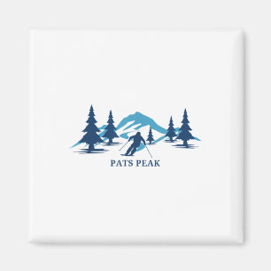 Pats Peak New Hampshire Ski Resort Skifahren _1 Magnet