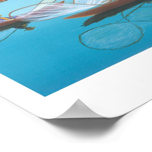 Patscuaro zugeschnitten poster (Ecke)