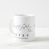 Patsy Peptidname Tasse (Vorderseite Links)