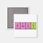 Patsy Periodenmagnet Magnet (Vorderseite/Rückseite)