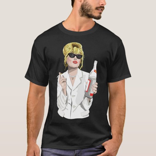Patsy Stone AbFab Cheers Darling Classic T - Shirt (Vorderseite)