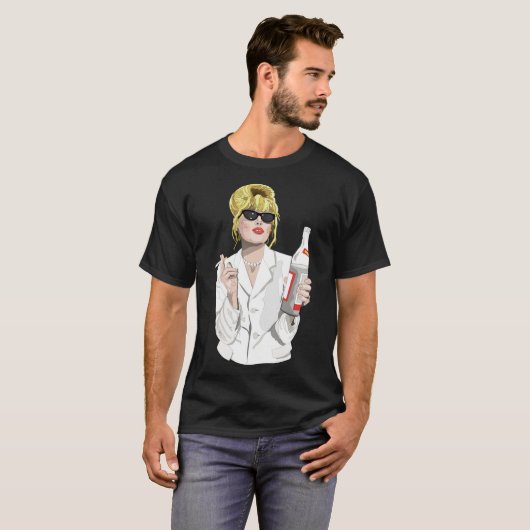 Patsy Stone AbFab Cheers Darling Classic T - Shirt (Vorne ganz)