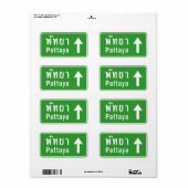 Pattaya Ahead ⚠ Thai Highway Traffic ⚠ (Vorne)