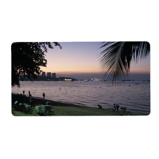 Pattaya Beach Sunset ... Chonburi, Thailand (Vorne)