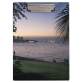 Pattaya Beach Sunset ... Chonburi, Thailand Klemmbrett (Vorderseite)