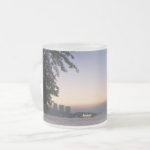 Pattaya Beach Sunset ... Chonburi, Thailand Mattglastasse (Vorderseite Links)