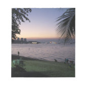 Pattaya Beach Sunset ... Chonburi, Thailand Notizblock (Vorderseite)