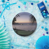 Pattaya Beach Sunset ... Chonburi, Thailand Pappteller (Party)