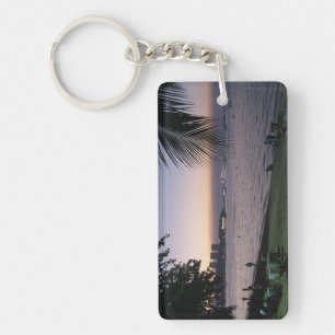 Pattaya Beach Sunset ... Chonburi, Thailand Schlüsselanhänger