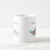 Pattaya Chonburi Thailand Pastel Travel Kaffeetasse (Mittel)