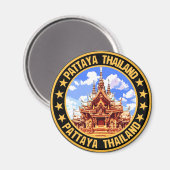 Pattaya Magnet (Vorderseite/Rückseite)