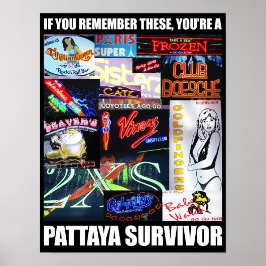 Pattaya Survivor Poster (Vorne)