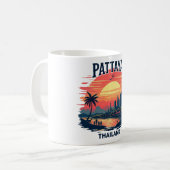 Pattaya Thailand Kaffeetasse (Vorderseite Links)