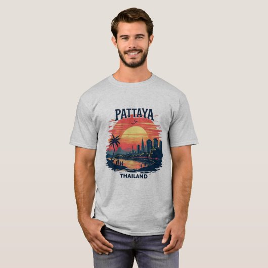 Pattaya Thailand T-Shirt (Vorne ganz)
