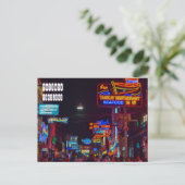 Pattaya Walking Street in Thailand Postkarte (Stehend Vorderseite)