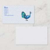 Patten-Pfau Visitenkarte (Vorne/Hinten)