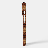 Pattenierte Holzplanken im Diamantmuster Mixed Med Case-Mate iPhone Hülle (Rückseite / Links)
