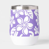 PATTER DER INSEL PLUMERIA IN LAVENDER (Rückseite)