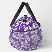 PATTER DER INSELPLUMERIA IN LILA DUFFLE BAG (Rechts)