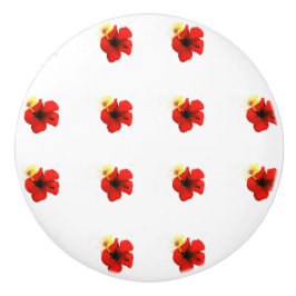 PATTER FÜR ROTE BLUME KERAMIKKNAUF