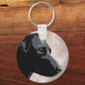 Patterdale Hunde Funkeln Design Keyring Schlüssela Schlüsselanhänger (Vorderseite)
