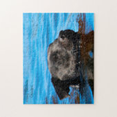 Patterdale Terrier Dog. Puzzle (Vertikal)