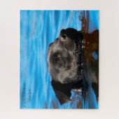 Patterdale Terrier Dog. Puzzle (Vertikal)