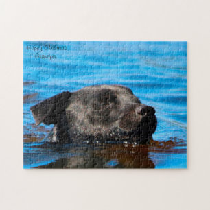 Patterdale Terrier Hund. Puzzle