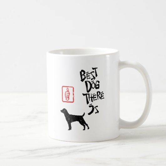 Patterdale Terrier Kaffeetasse (Rechts)