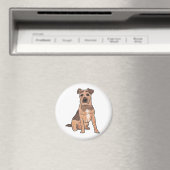 Patterdale Terrier Magnet (In Situ (Geschirrspüler))