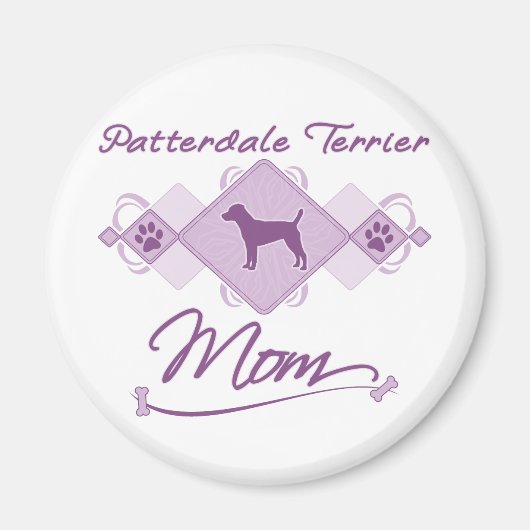 Patterdale Terrier Mama Magnet (Vorne)