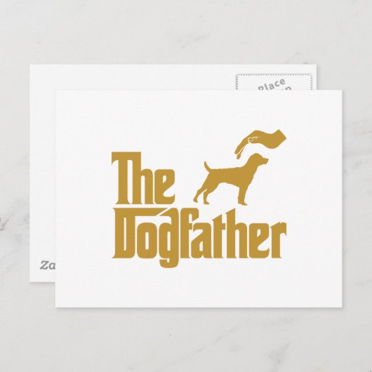 Patterdale Terrier Postkarte (Vorne/Hinten)