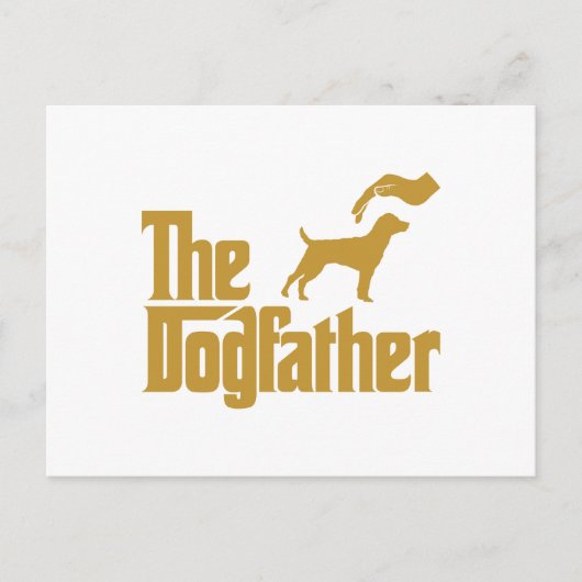 Patterdale Terrier Postkarte (Vorderseite)