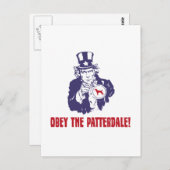 Patterdale Terrier Postkarte (Vorne/Hinten)